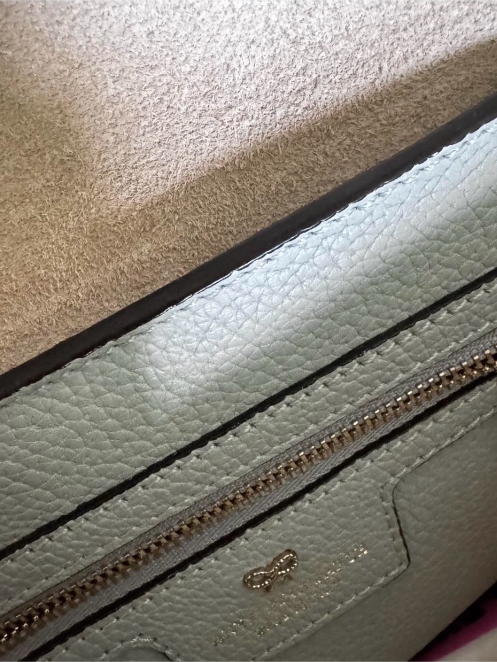 Anya Hindmarch Bathust Satchel bag Grey - Picture 4 of 6
